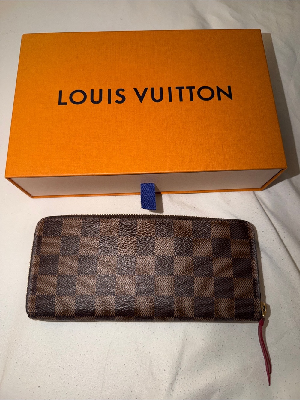 Louis Vuitton Damier PF Clemence wallet